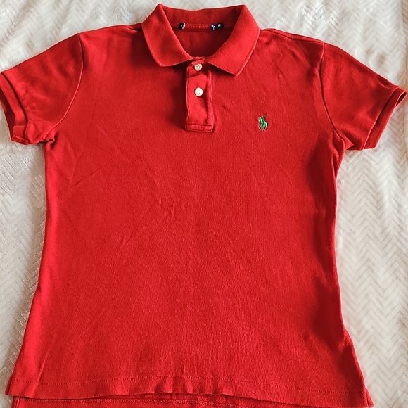 Polo by Ralph Lauren Vibrant Red WomPolo - Picture 1 of 3